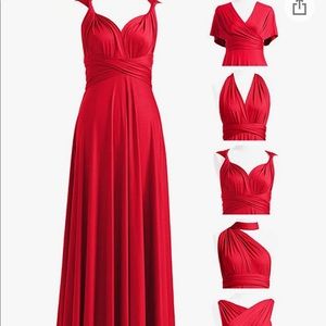 Red Maxi Dress